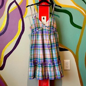 Purple multicolored wild fable dress size medium